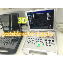 portable 3D echo color doppler ultrasonic scan machine